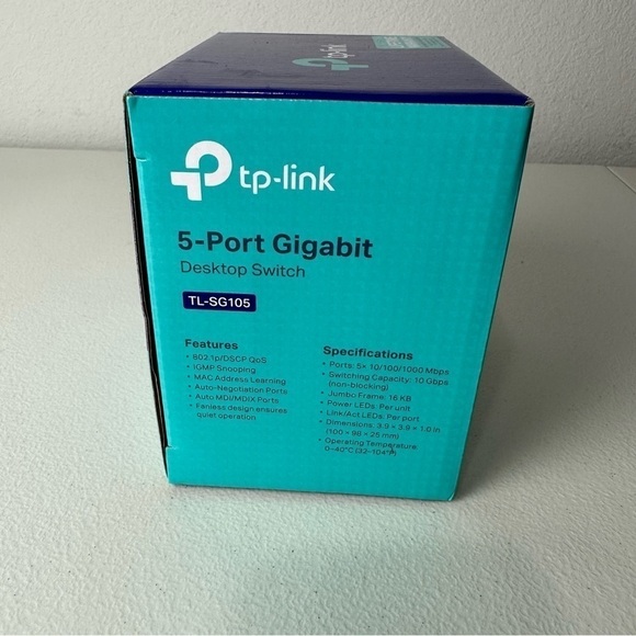 TP-Link 5-Port Gigabit Desktop Switch TL-SG105 - Picture 4 of 10
